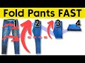 Fold Pants FAST: with step-by-step instructions 