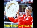 Wimbledon classics 1982 ladies final  navratilova defeats evert lloyd edited  highlights