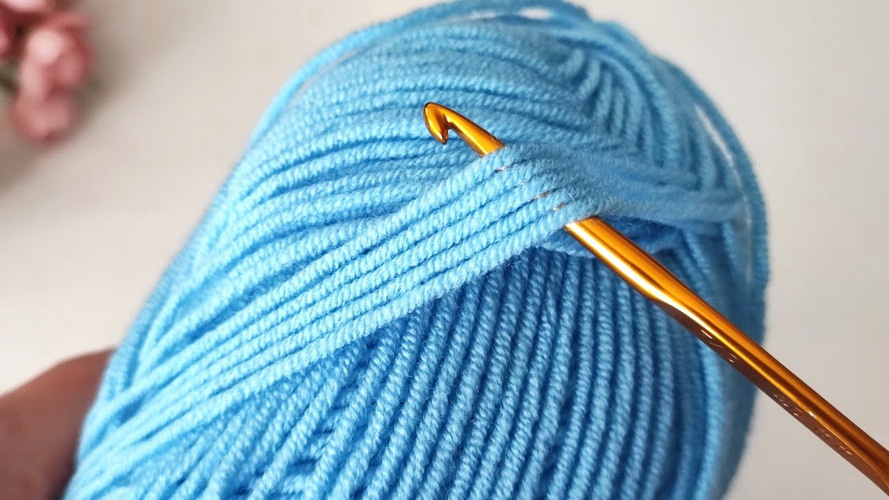 Я не думал, что все получится так хорошо! Легкий узор крючком. Вязание крючком для начинающих.