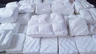 Extra Soft 1 slab White Gym Chalk Blocks Mass Crush | Crispy | Satisfying | ASMR  screenshot 2