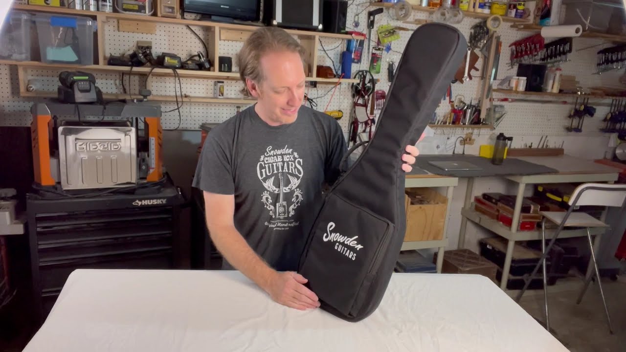 Cigar Box Guitar Gig Bag Case from Snowden Guitars