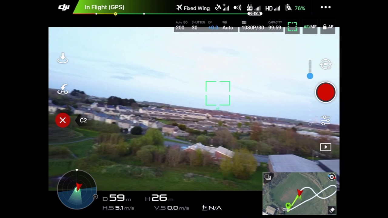 dji mavic pro fixed wing mode