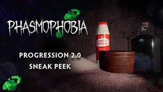 Progression 2.0 Sneak Peek: Release Date, Leveling and Salt in Phasmophobia