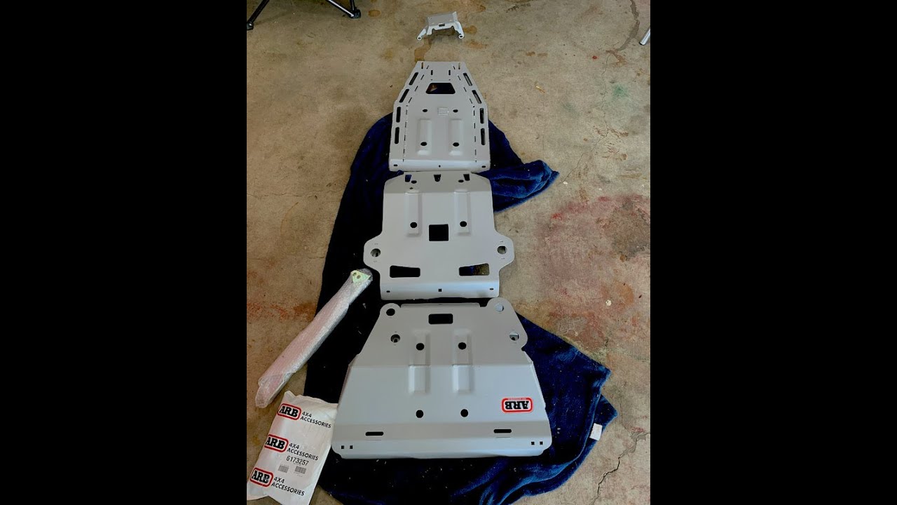 ARB skid plates and oil changes may 2021 YouTube