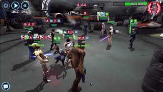 SWGOH: Rey Rebels vs JKR led JML GAS JKL Wat