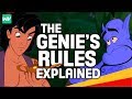 Genies rules explained  aladdin theory discovering disney