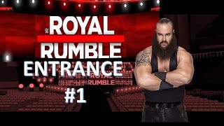 WWE Royal Rumble 2018 Pyro Concept STage Animation + Entrance #1