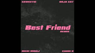 Saweetie - Best Friend (feat. Doja Cat, Nicki Minaj, Cardi B) [Remix \/ Mashup]