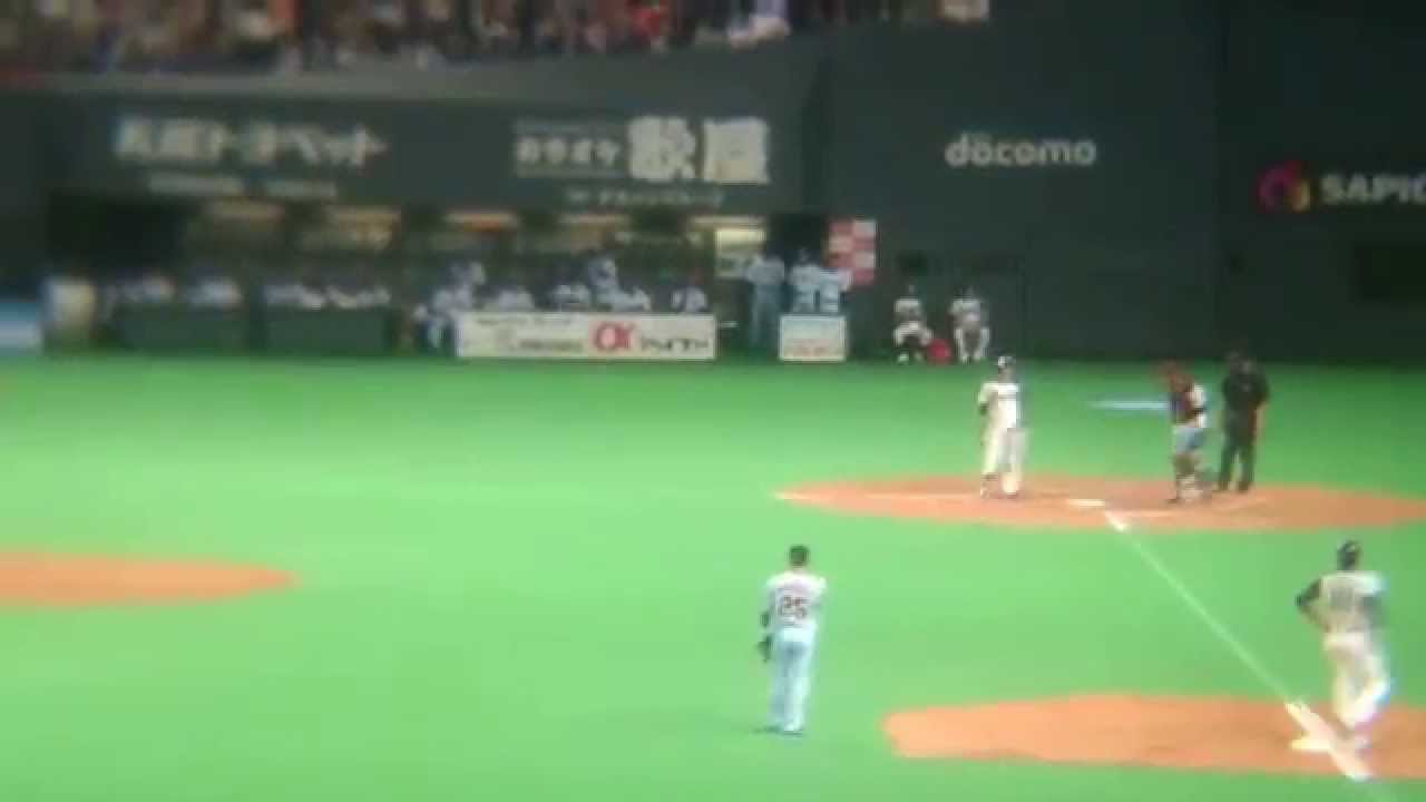 15 3 3 西川遥輝 ファンファーレ付き応援歌お披露目 タイムリー Youtube