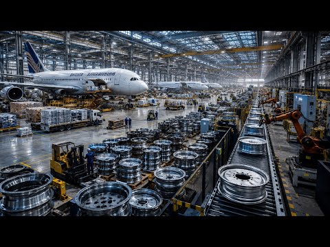 How Massive Tractor Wheel Rims Are Made – Amazing Factory Process