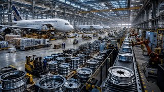 How Massive Tractor Wheel Rims Are Made – Amazing Factory Process