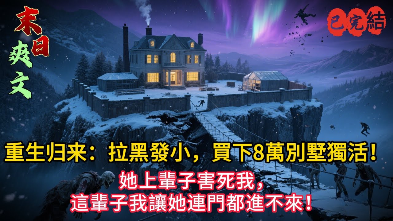 她搶我物資、鎖我在基地外等死…重生歸來，我切斷唯一吊橋，看她被喪屍包圍嘶吼！⚡#小说#小说推荐 #小說 #复仇#重生#末世小說 #完结文 #末世求生