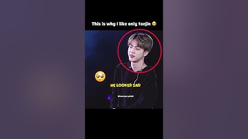Taejin: This is why I like only taejin 🥺 #bts #taejin #jinbts #btsv #jin #taehyung #ytshorts