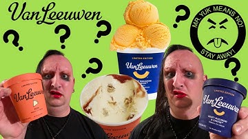 Van Leeuwen Kraft Macaroni & Cheese Ice Cream Review | Van Leeuwen Pizza Ice Cream Review