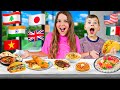 Eating Most POPULAR Foods from AROUND the WORLD! 🌎