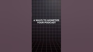 How Podcasters Actually Make Money #podcasting #podcasts #monetization