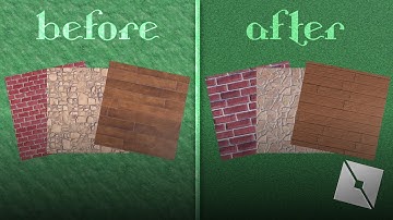 How to get the old ROBLOX materials back! – Roblox Studio