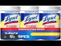 Lysol Disinfectant Wipes Multi Surface Antibacterial Cleaning Wipes For Disinfecting
