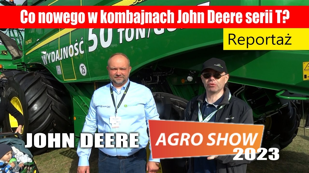 maxresdefault Co nowego w kombajnach John Deere serii T? Agro Show 2023