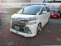 30ヴェルファイア 360万円 エアロ 社外20インチAW TOYOTA ヴェルファイア２．５Ｚ Ａエディション カスタム例1台