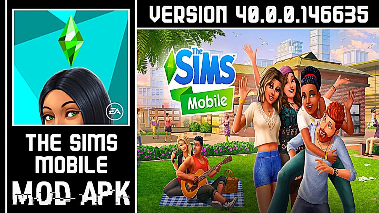 The Sims Mobile MOD APK Unlimited Money Version 40.0.0.146635 