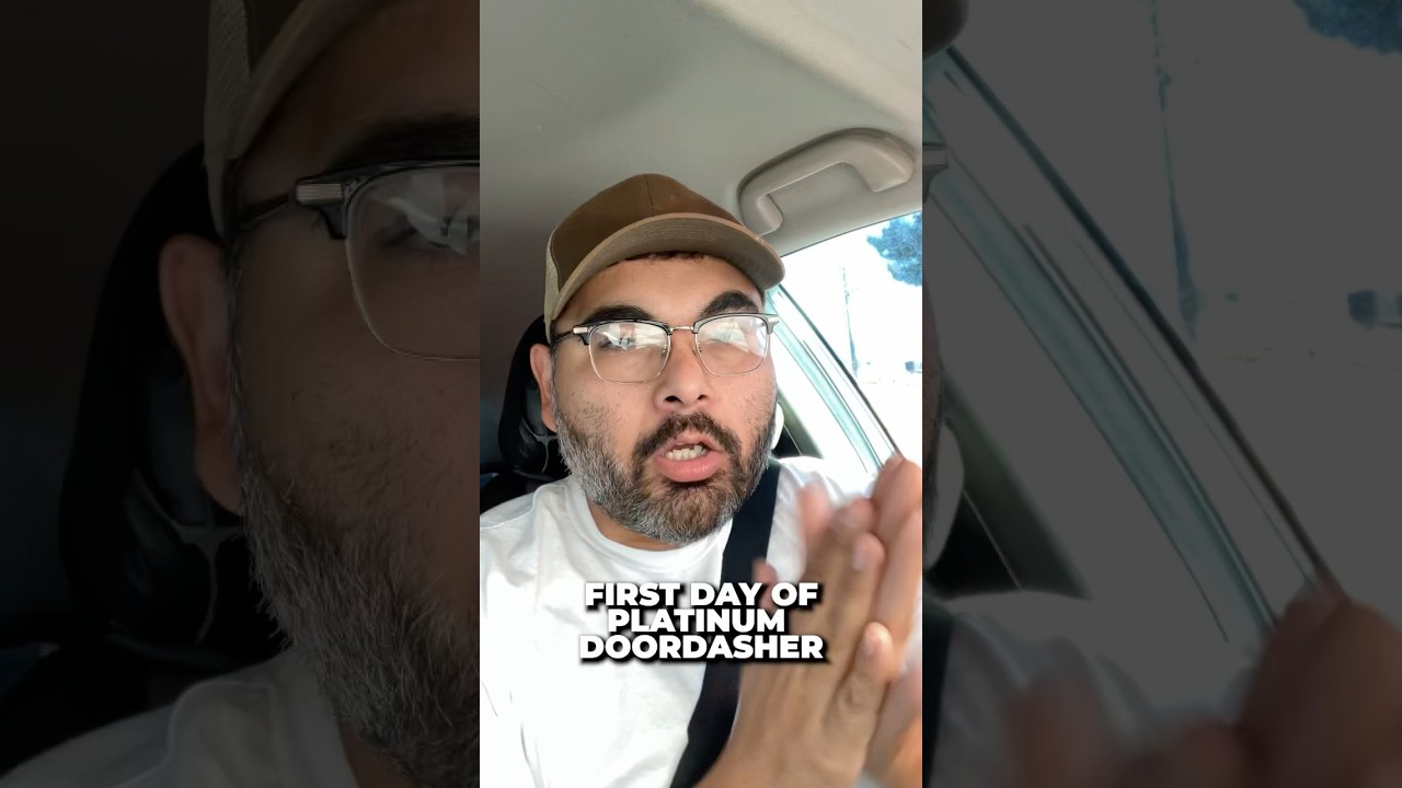 First day driving for DoorDash platinum