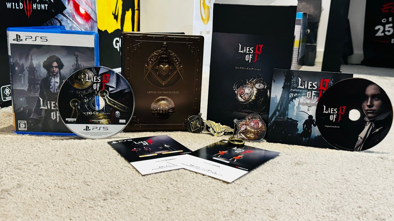Lies of P 公式コラボ 1TB SSD 限定ボックス 新品未開封 完売品 Lies Of P Collector Edition Unboxing (Japan Exclusive ) - YouTube