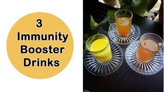 3 Immunity Booster Drinks/ 3 Ayurvedic remedies to increase immunity