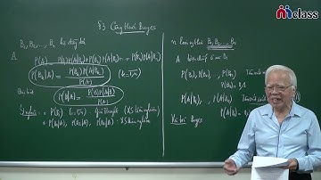 Toán 12:  Các dạng bài tập về xác suất có điều kiện - công thức bayes