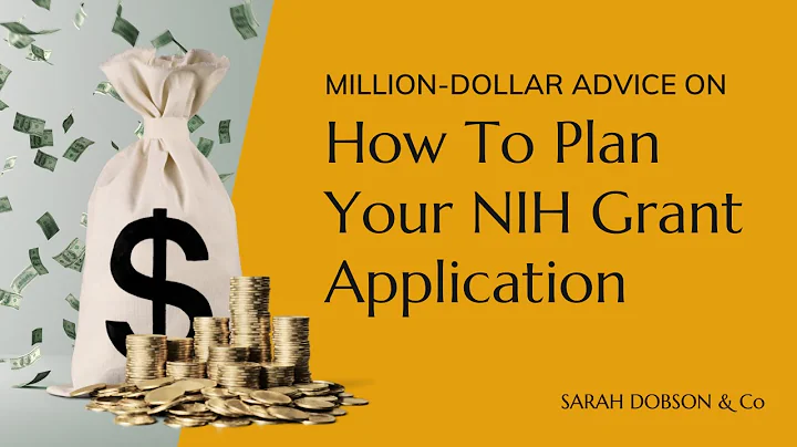 NIH grant planning: million dollar advice