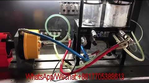 BEACON Electronic Diesel fuel Common Rail Injector Pump Test bench CR708 Testing CAT HEUI injector