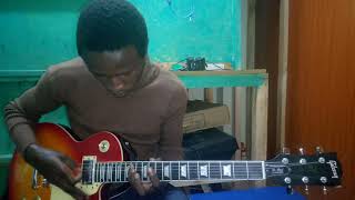 How to Play Taxi Driver solo by David Njuki with guitar