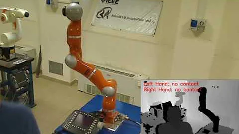 Hybrid Force/Velocity Control for Physical Human-Robot Collaboration Tasks