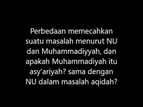 apakah-muhammadiyah-asy'ariyah-seperti-nu-dalam-masalah-aqidah?---ust.-abdul-somad