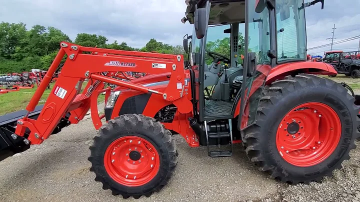 Kioti Tractor RX7320 Powershuttle Cab Walkaround