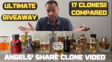 Angels Share Clone Finale | 17 Clones Compared | Big Giveaway