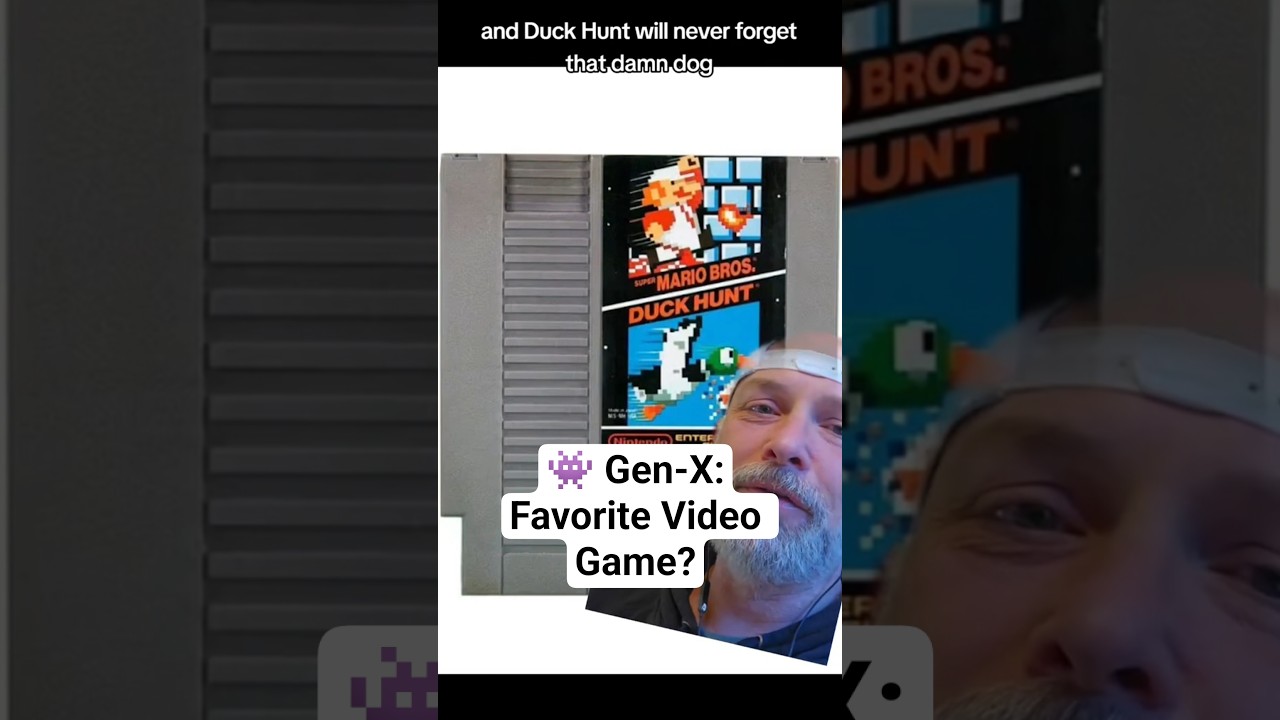 👾 Поколение X: Ваша любимая видеоигра? 