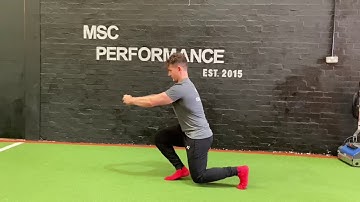 Front Heel Elevated Split Squat Iso Hold