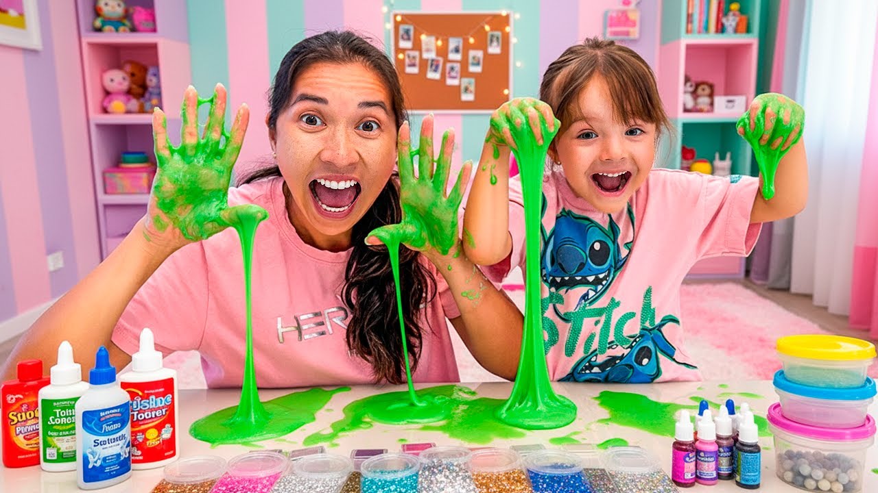 ★ DORA FEZ SLIME PELA PRIMEIRA VEZ ★ ISADORA MASUDINHA ★