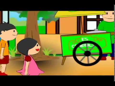 Animasi menjaga keindahan Alam