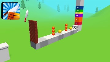 SLICE IT ALL MAX PRO All Level Mobile Gameplay Walkthrough Android IOs Alltrailer BEST Games SLMP56