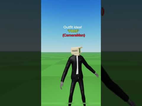 Making Roblox *Free* Skibidi Toilet Cameraman Outfit Idea