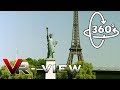 VR View - Paris - Statue of Liberty (Virtual reality / 360)