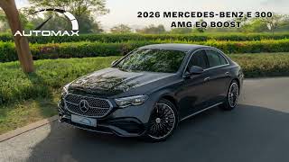 2026 Mercedes-Benz E300 AMG EQ Boost 2.0T | Graphite Grey - Tan | Fast Walkaround 🔥