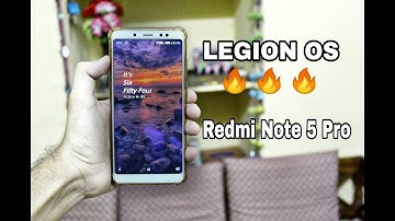 LEGION OS for Redmi Note 5 Pro 🔥| Best Rom or not ?