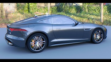 Jaguar F-Type Powered by Clarisse iFX