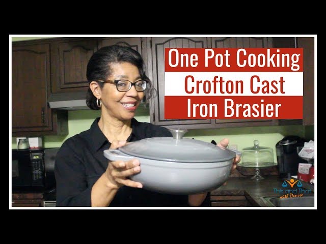 CROFTON Cast Iron dutch oven