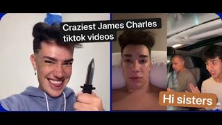 Craziest James Charles tiktok videos 😂(hi sisters )