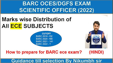 HOW TO PREPARE FOR BARC 2022 ? | PREPARATION STRATEGY | EC |