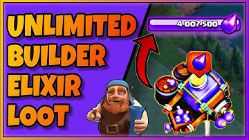 Get Builder Elixir after Daily Bonus in Clash of Clans